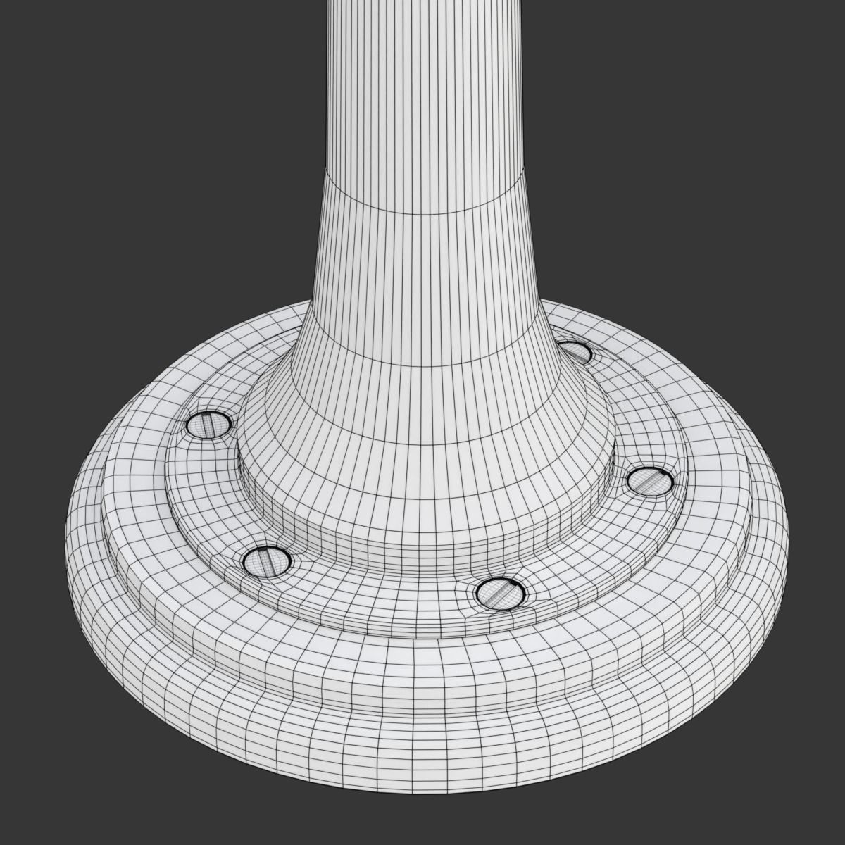 Brass Engine Room Telegraph 3D model_32