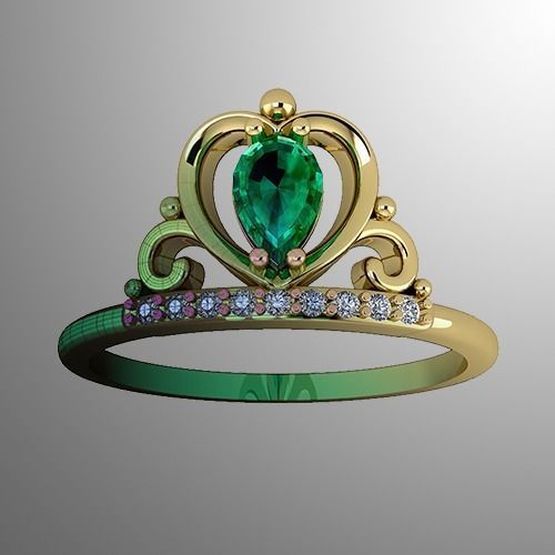 Ring 61 3D print model_1