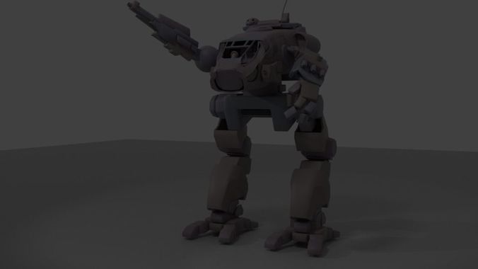 Warfare Robot 3D model