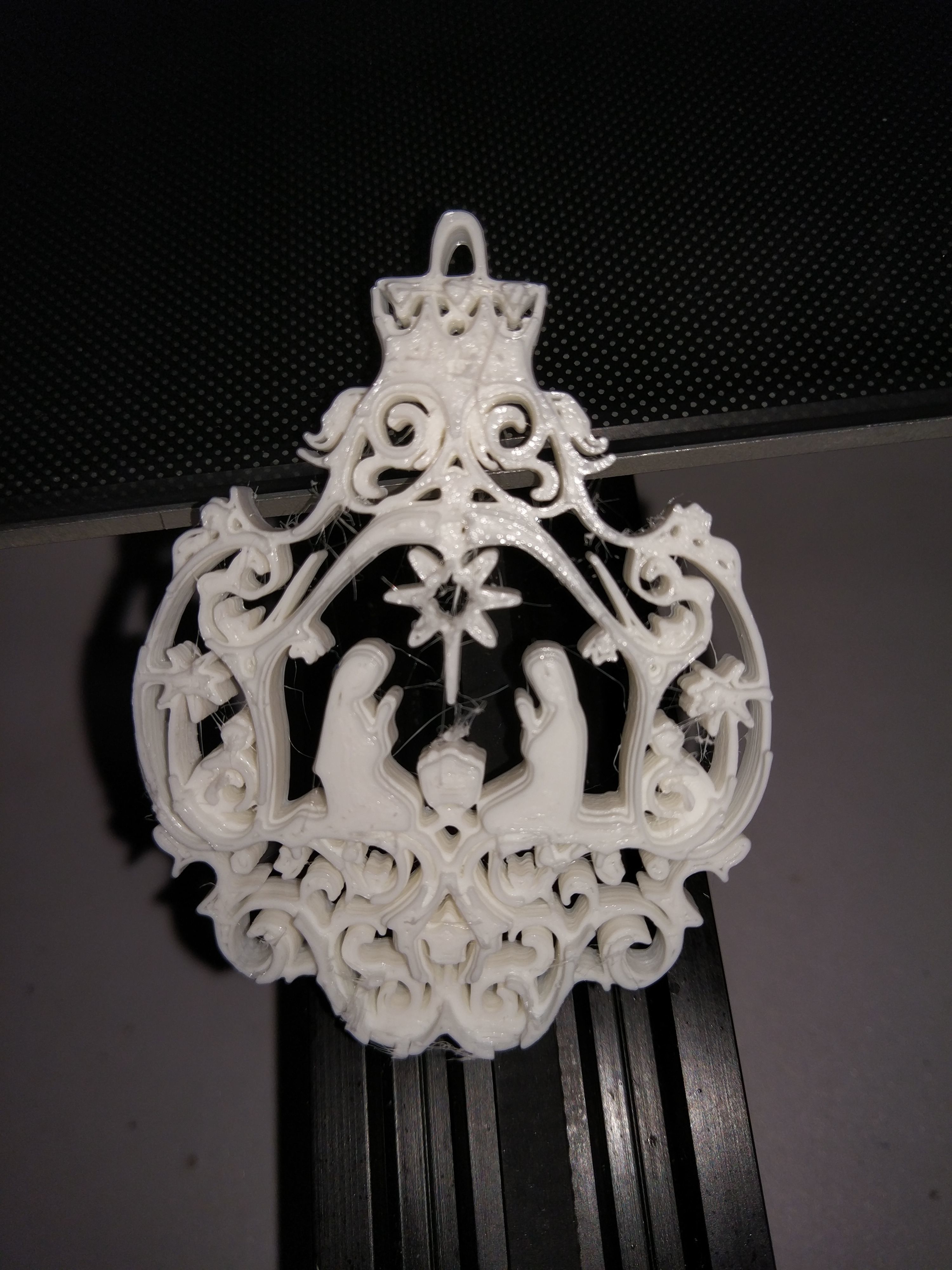 Belen christmas ornament 3D print model_1