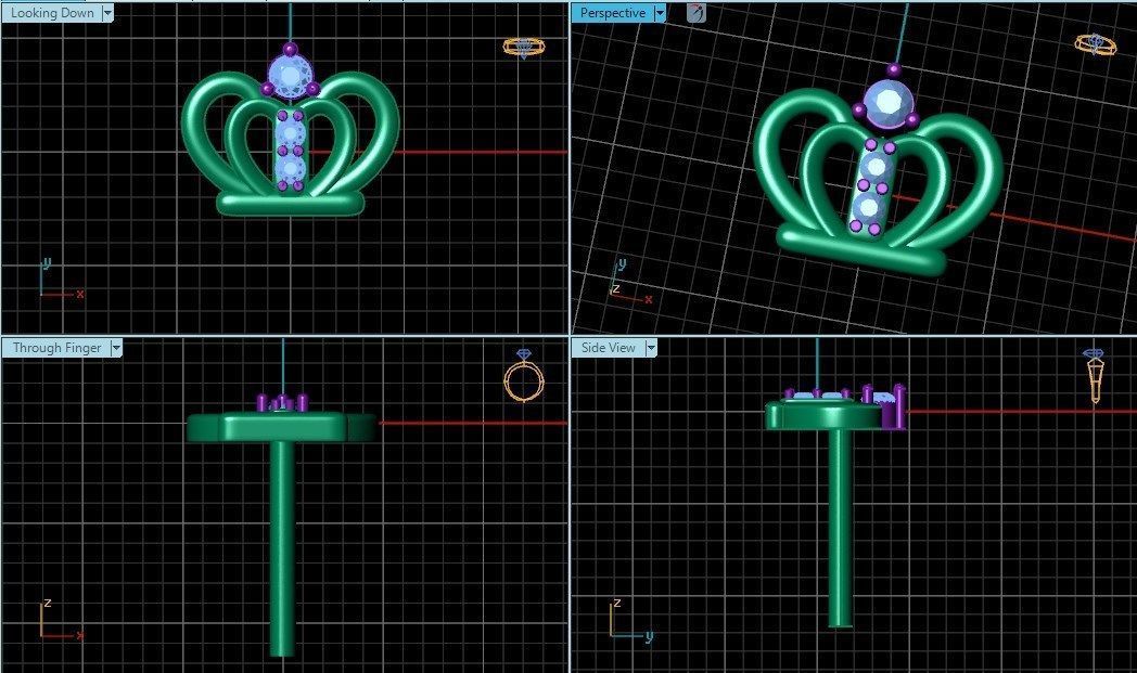 Earrings 61 3D print model_6