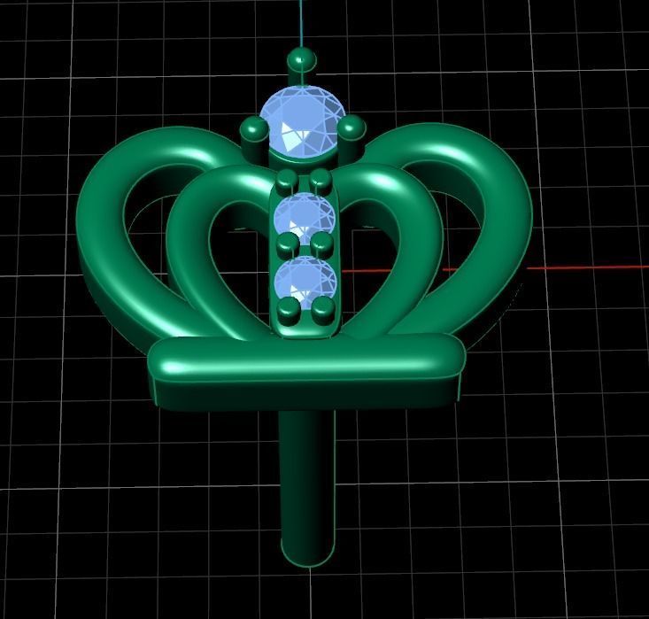 Earrings 61 3D print model_7