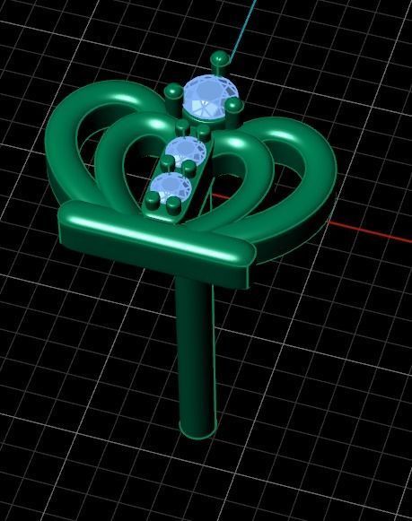 Earrings 61 3D print model_8