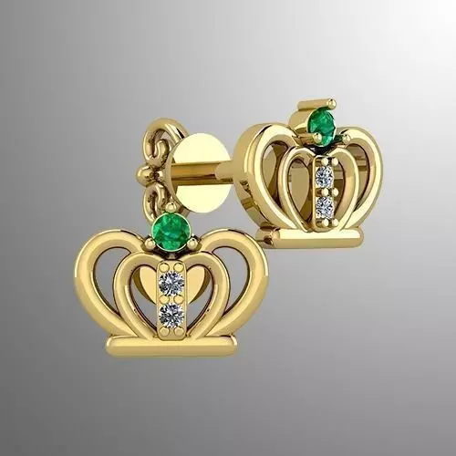 Earrings 61 3D print model_0