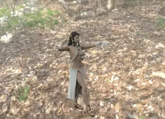 Elven Sorceress 3D print model