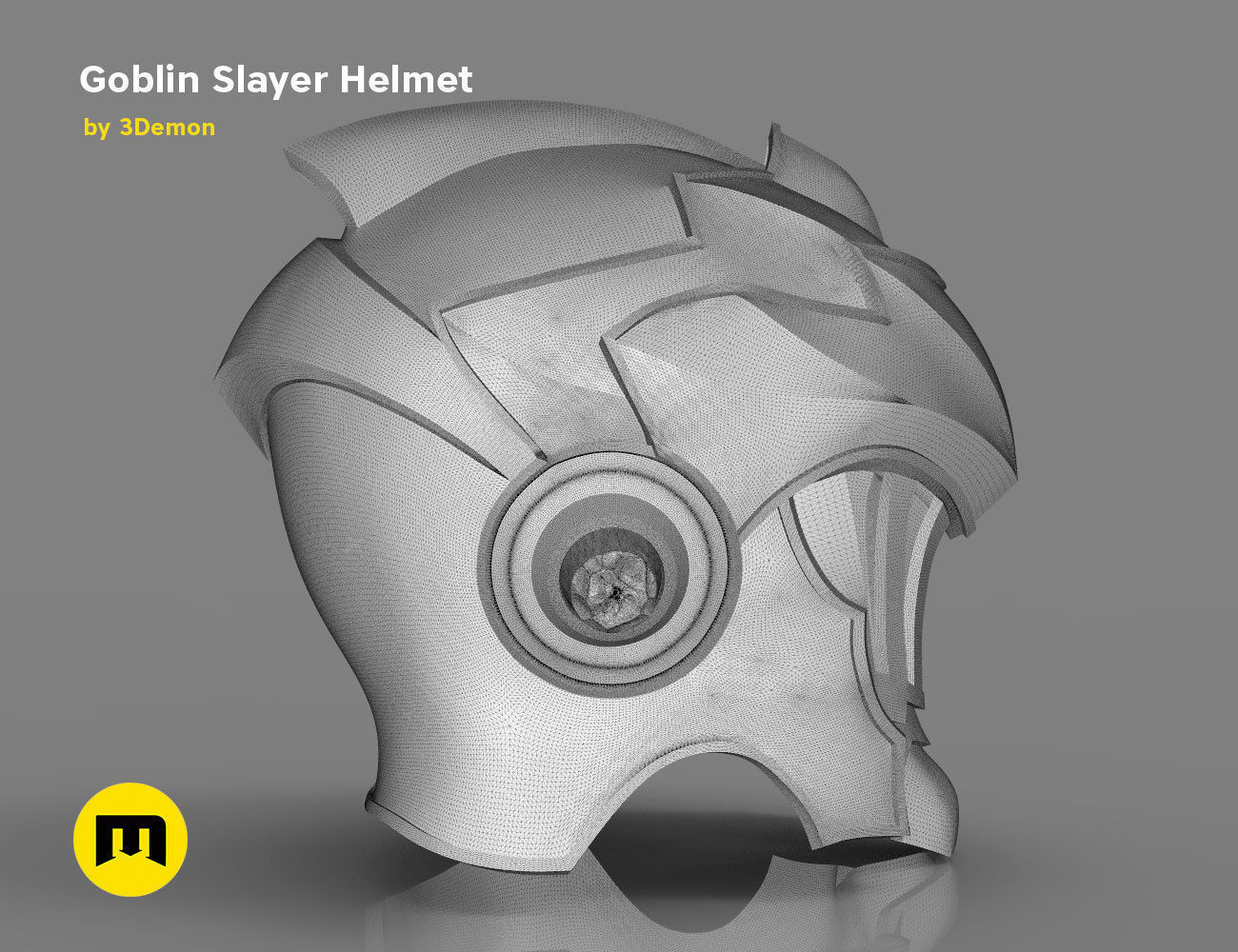 Goblin Slayer Helmet 3D print model_17