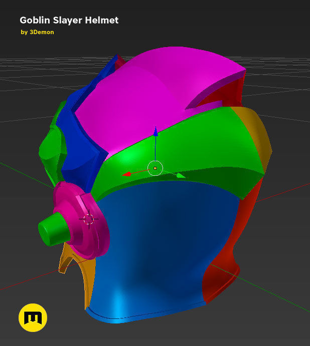 Goblin Slayer Helmet 3D print model_8