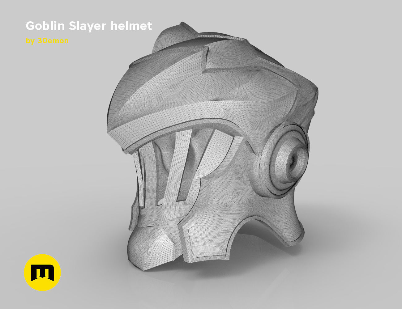 Goblin Slayer Helmet 3D print model_23