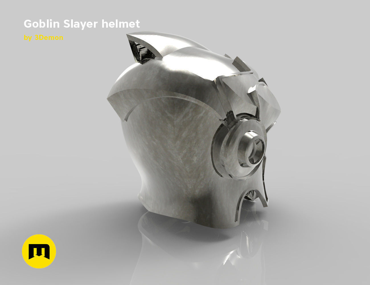 Goblin Slayer Helmet 3D print model_27
