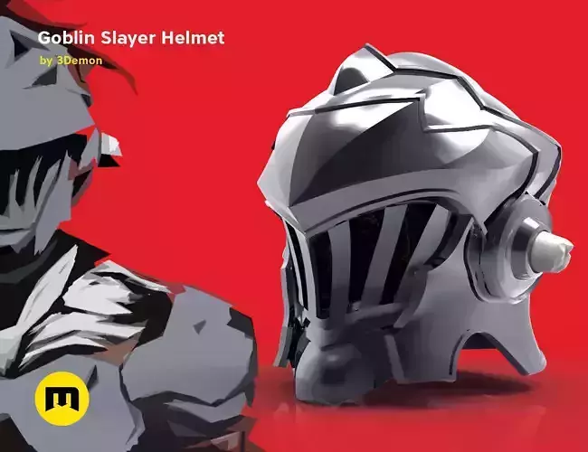 Goblin Slayer Helmet 3D print model