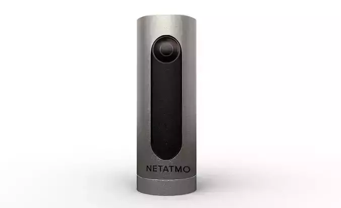 Netatmo welcome camera Low-poly 3D model