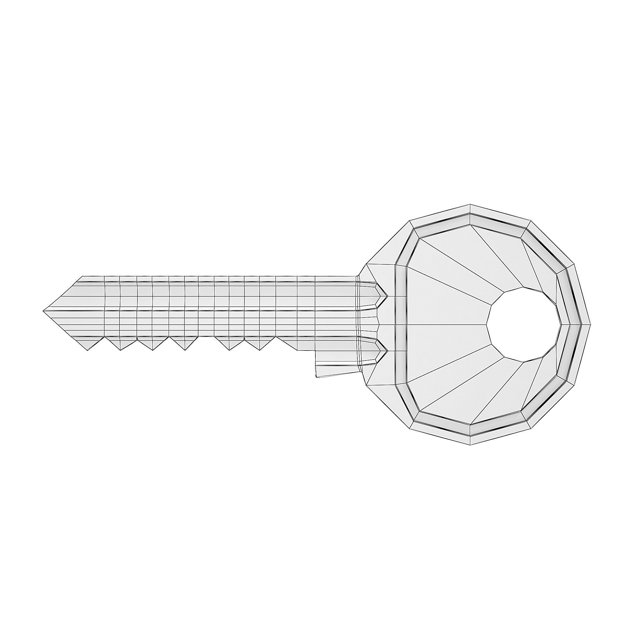 Key 3d model 3D model_3