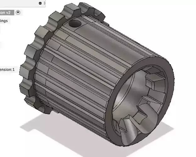 Lightweight AR Barrel Extension