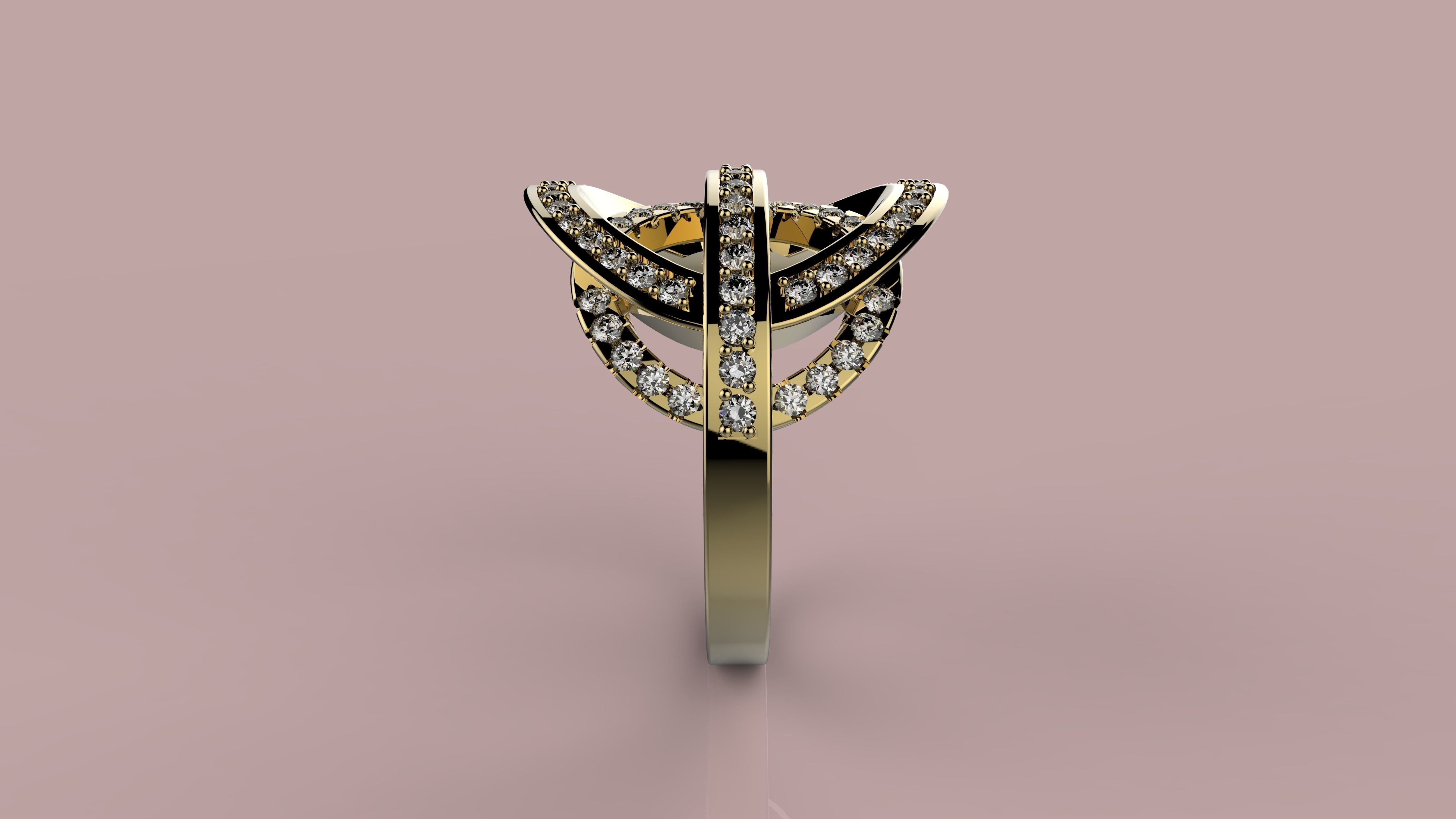 B RINGS N2 3D print model_2