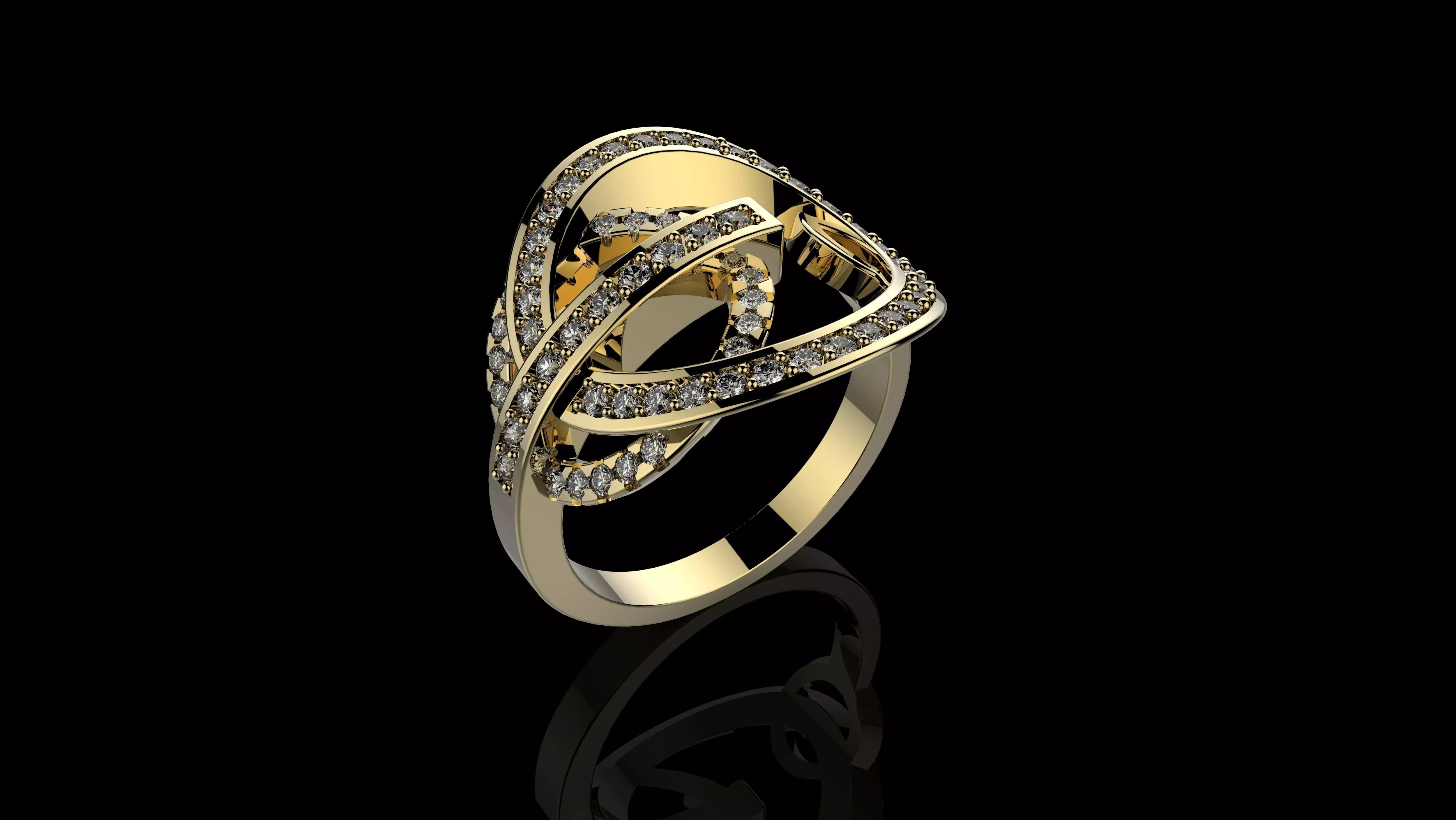 B RINGS N2 3D print model_0