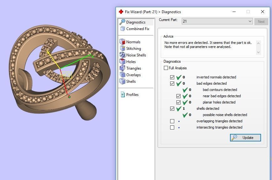 B RINGS N2 3D print model_6