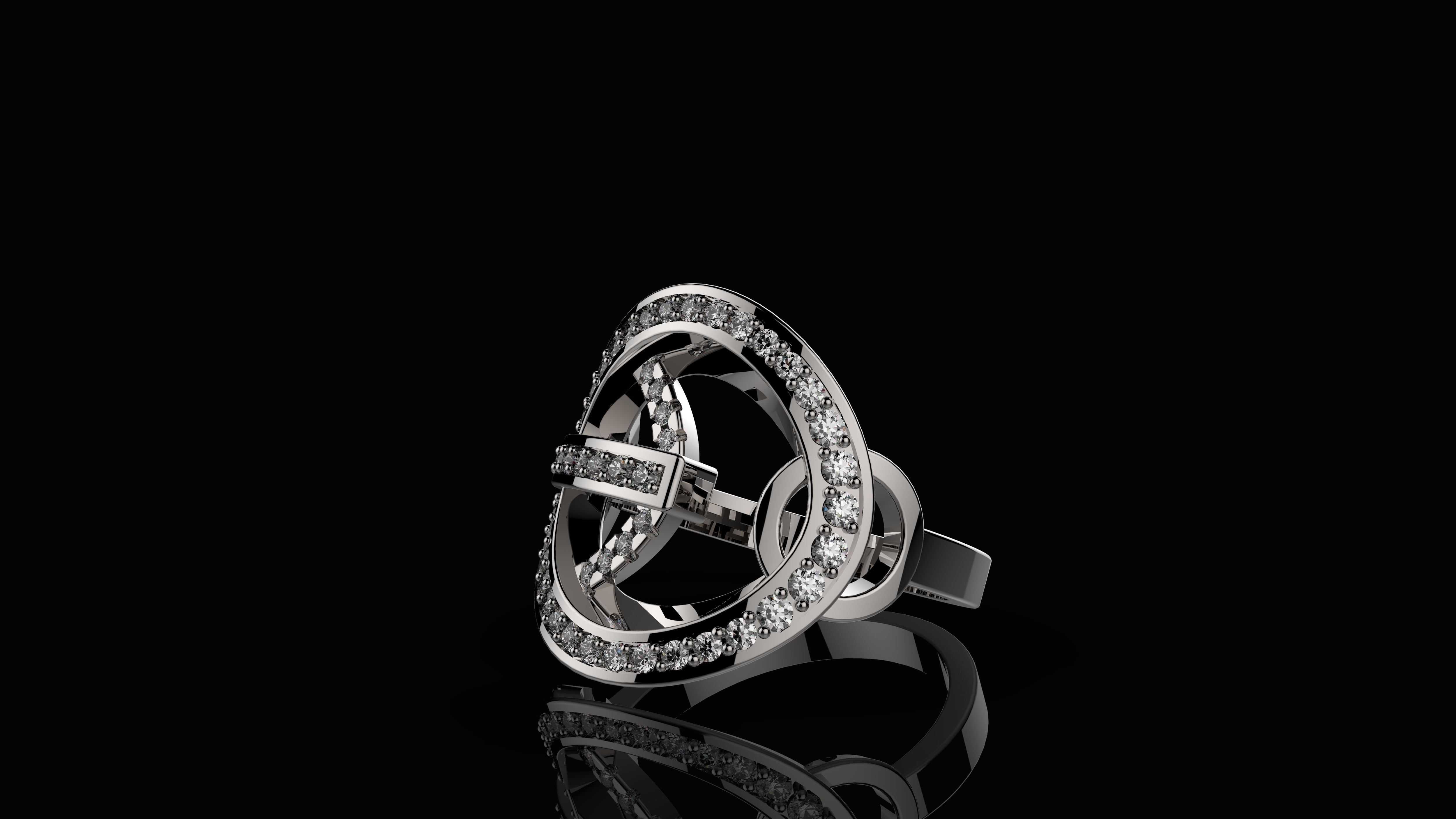 B RINGS N2 3D print model_4