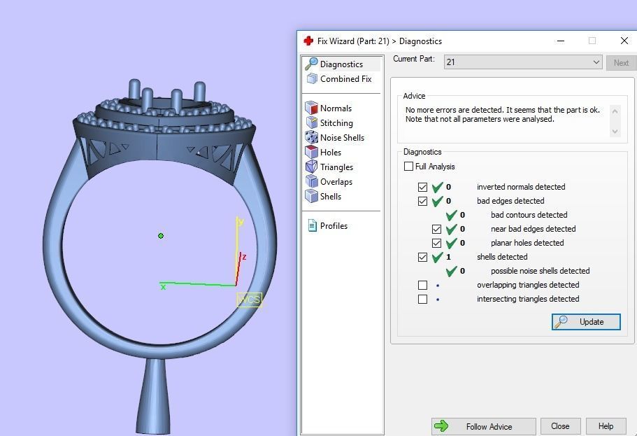 B RINGS N9 3D print model_8