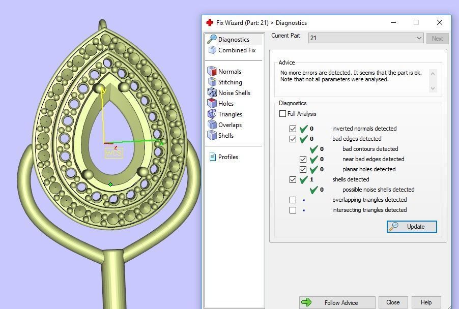 B EARRINGS N9 3D print model_8