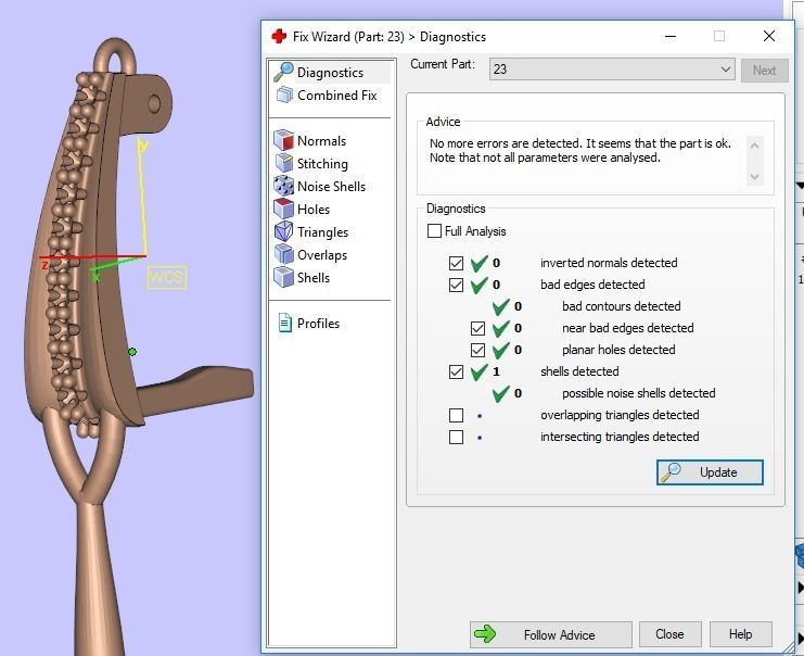 B EARRINGS N9 3D print model_4