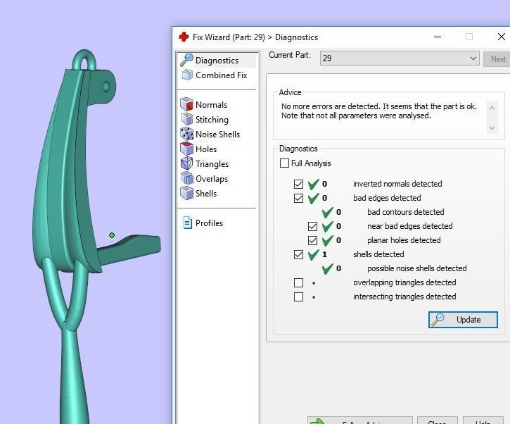 B EARRINGS N9 3D print model_5