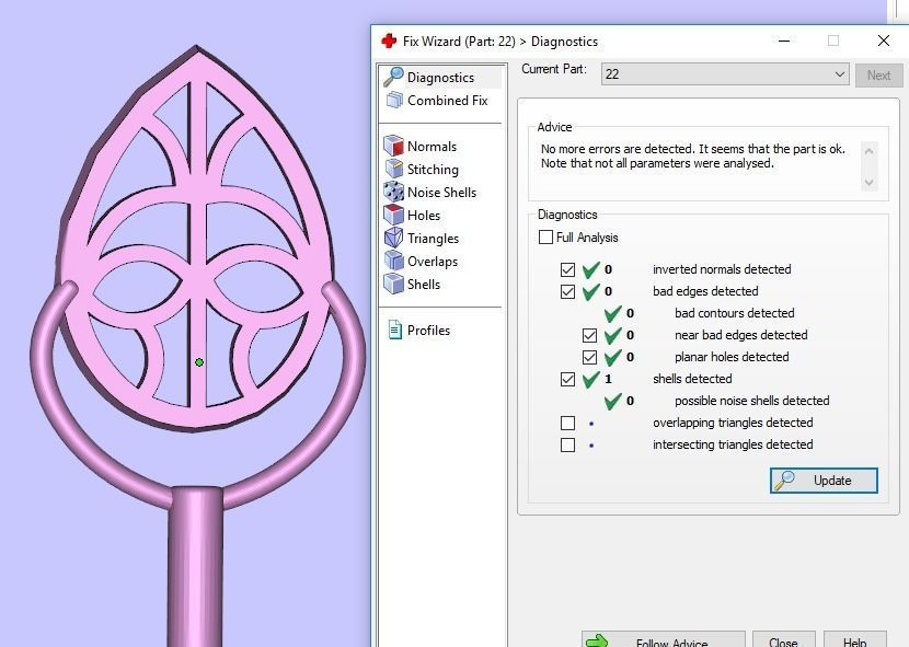 B EARRINGS N9 3D print model_9