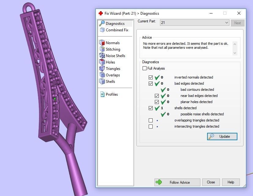B EARRINGS N3 3D print model_13