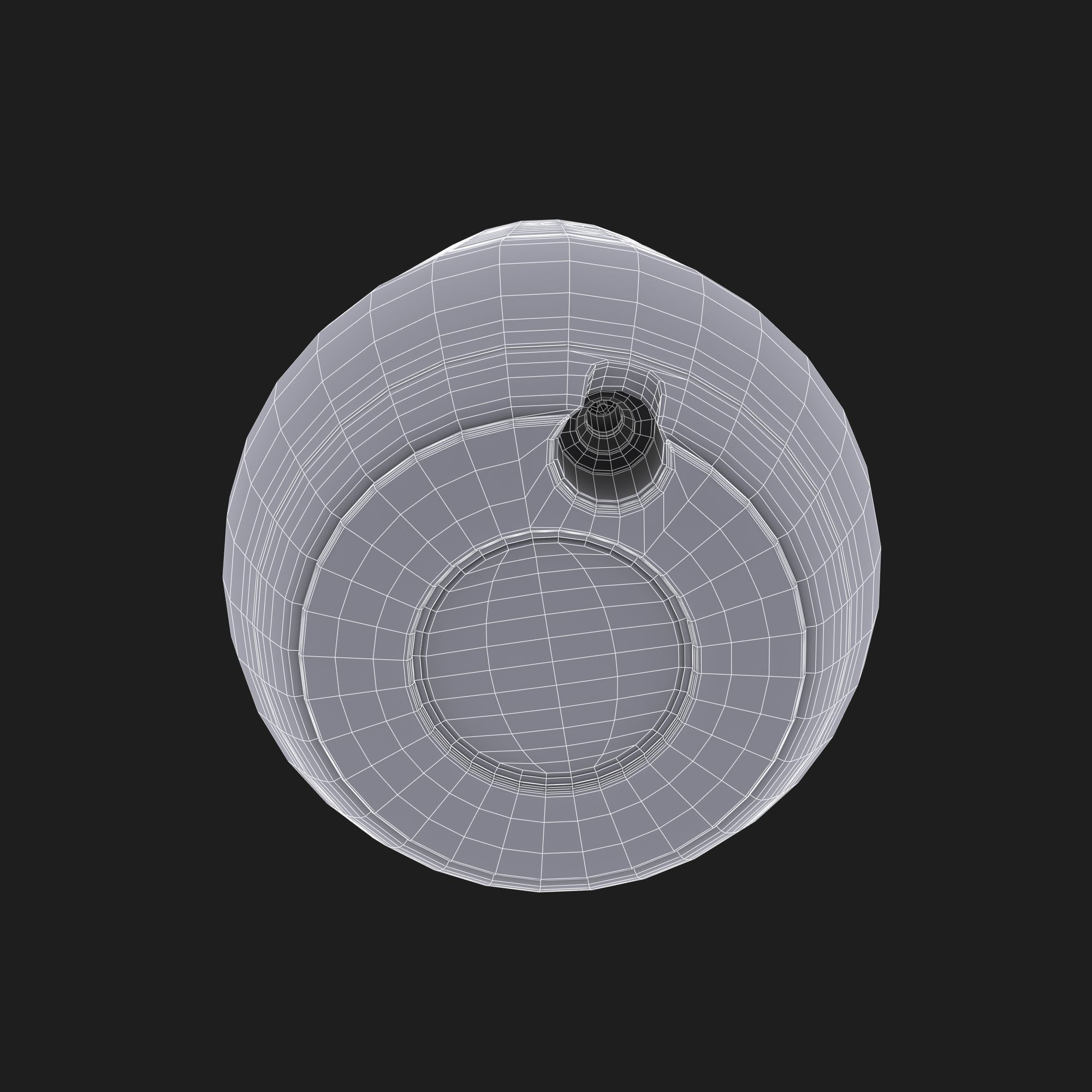 Google Home Fabric Base 3D model_8