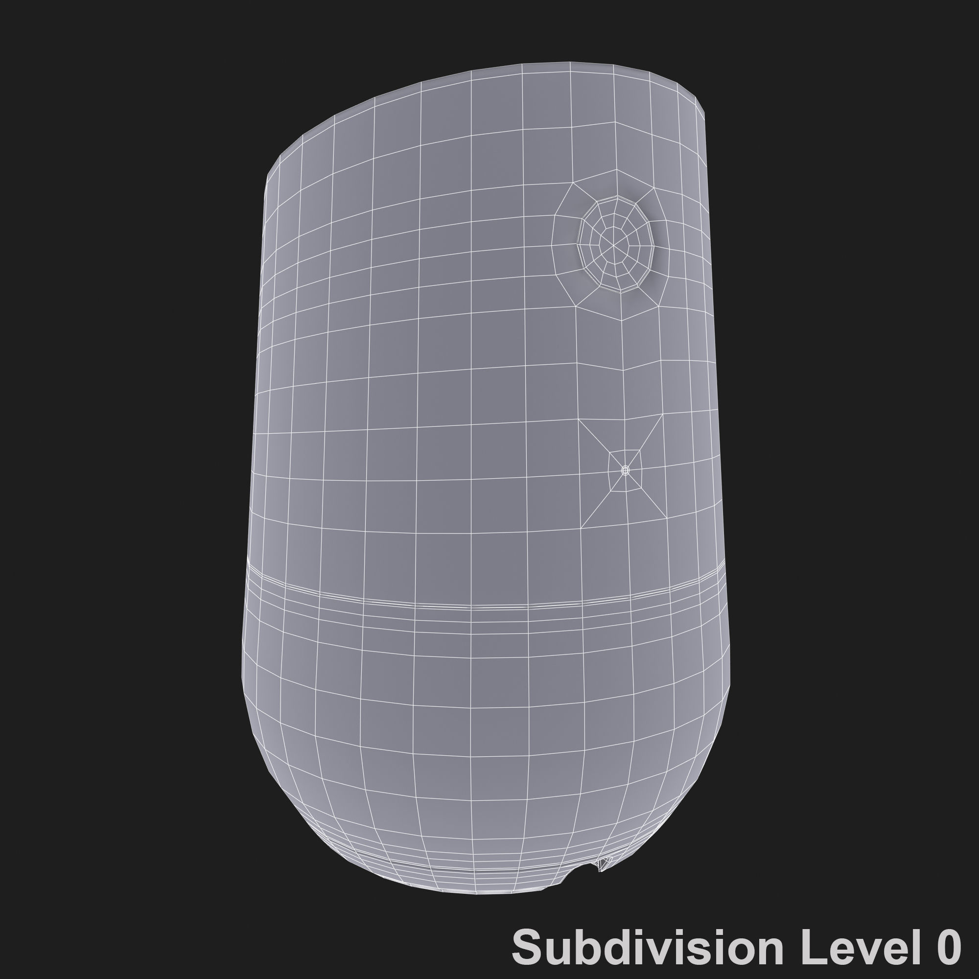 Google Home Fabric Base 3D model_9