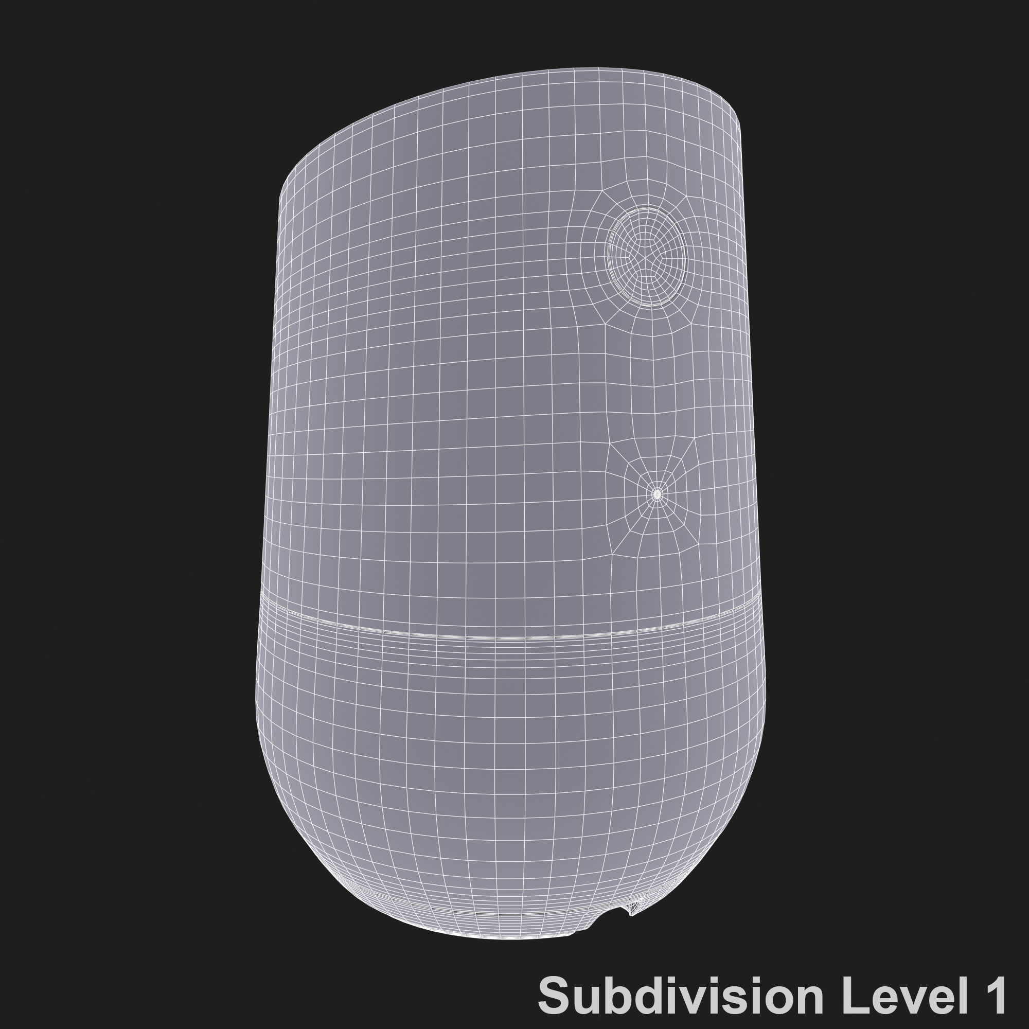 Google Home Fabric Base 3D model_10