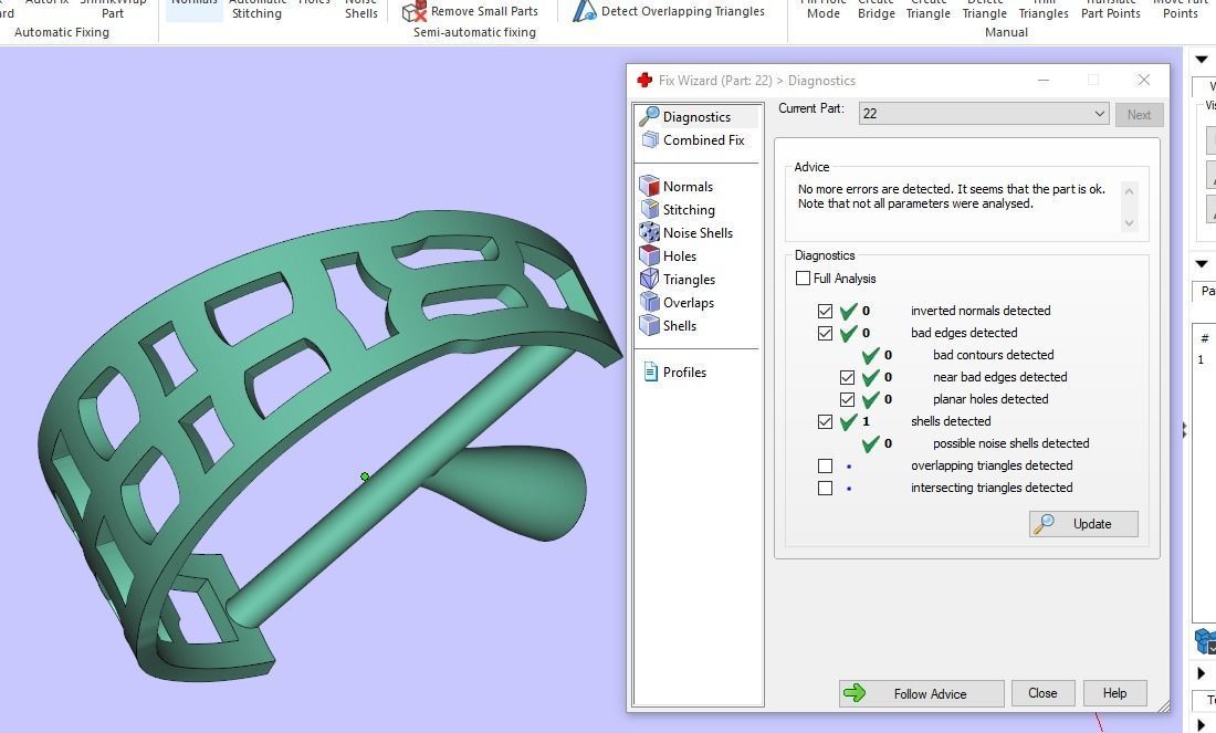 J RINGS N005 3D print model_7