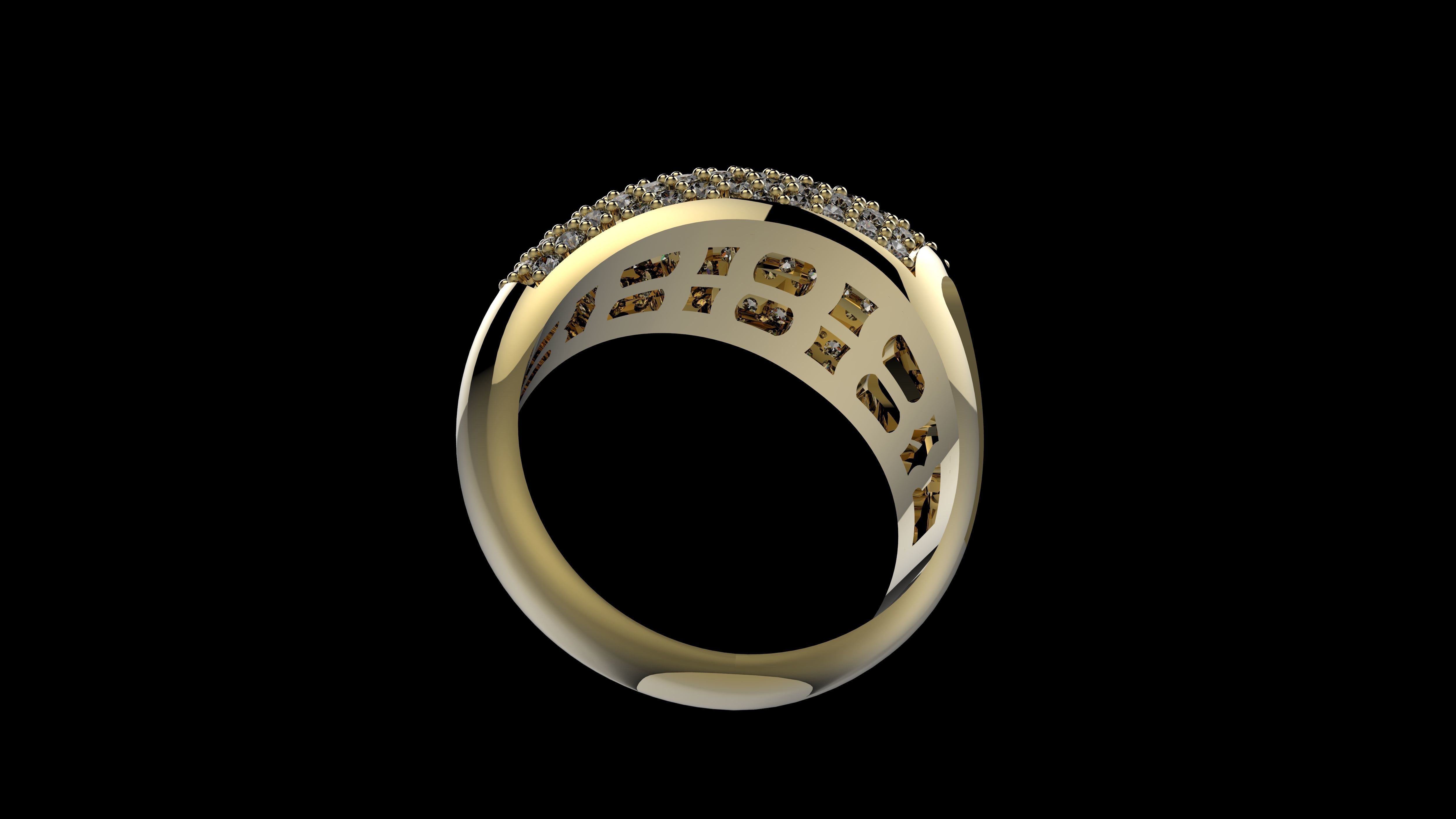 J RINGS N005 3D print model_5