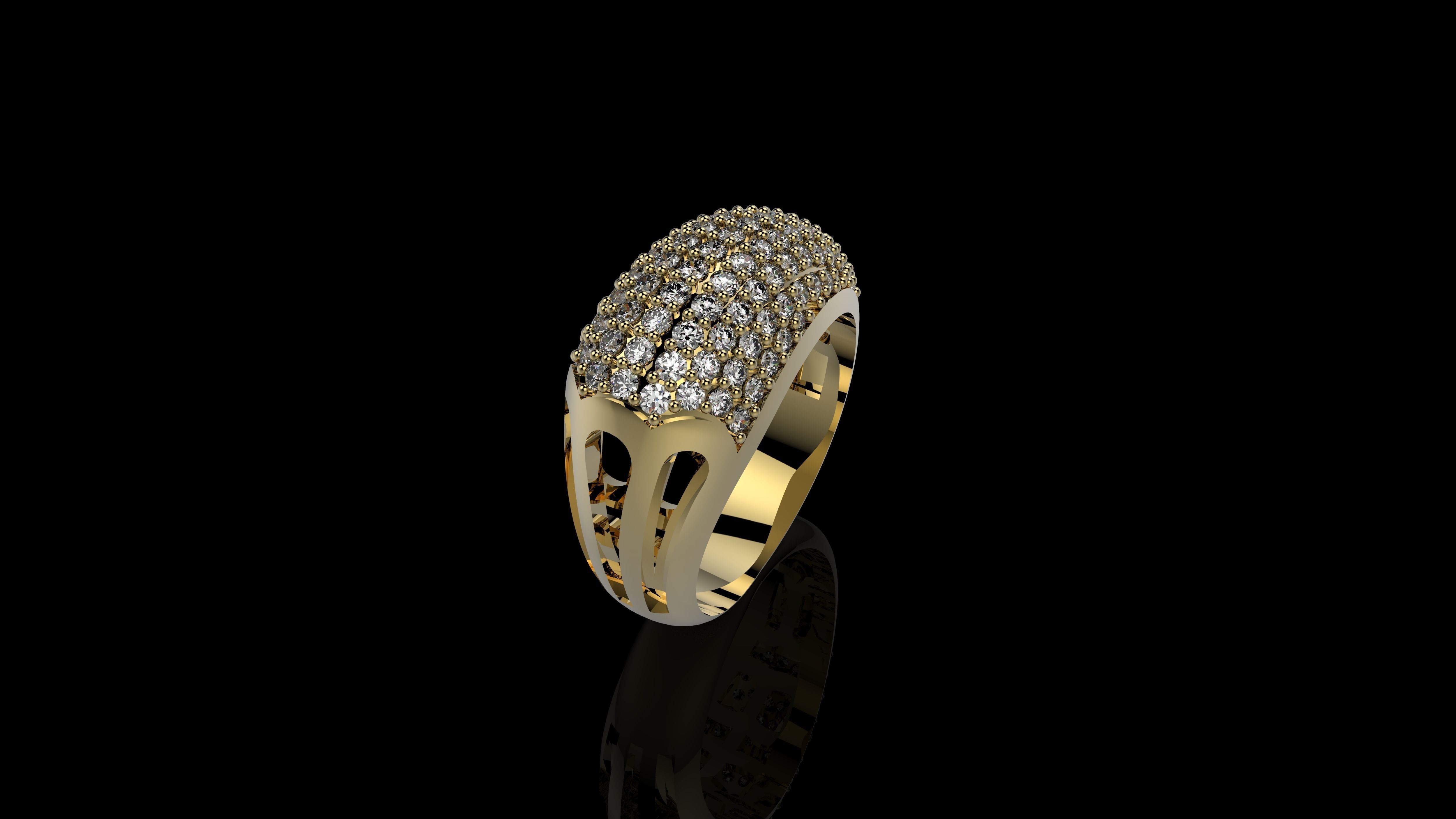 J RINGS N005 3D print model_3