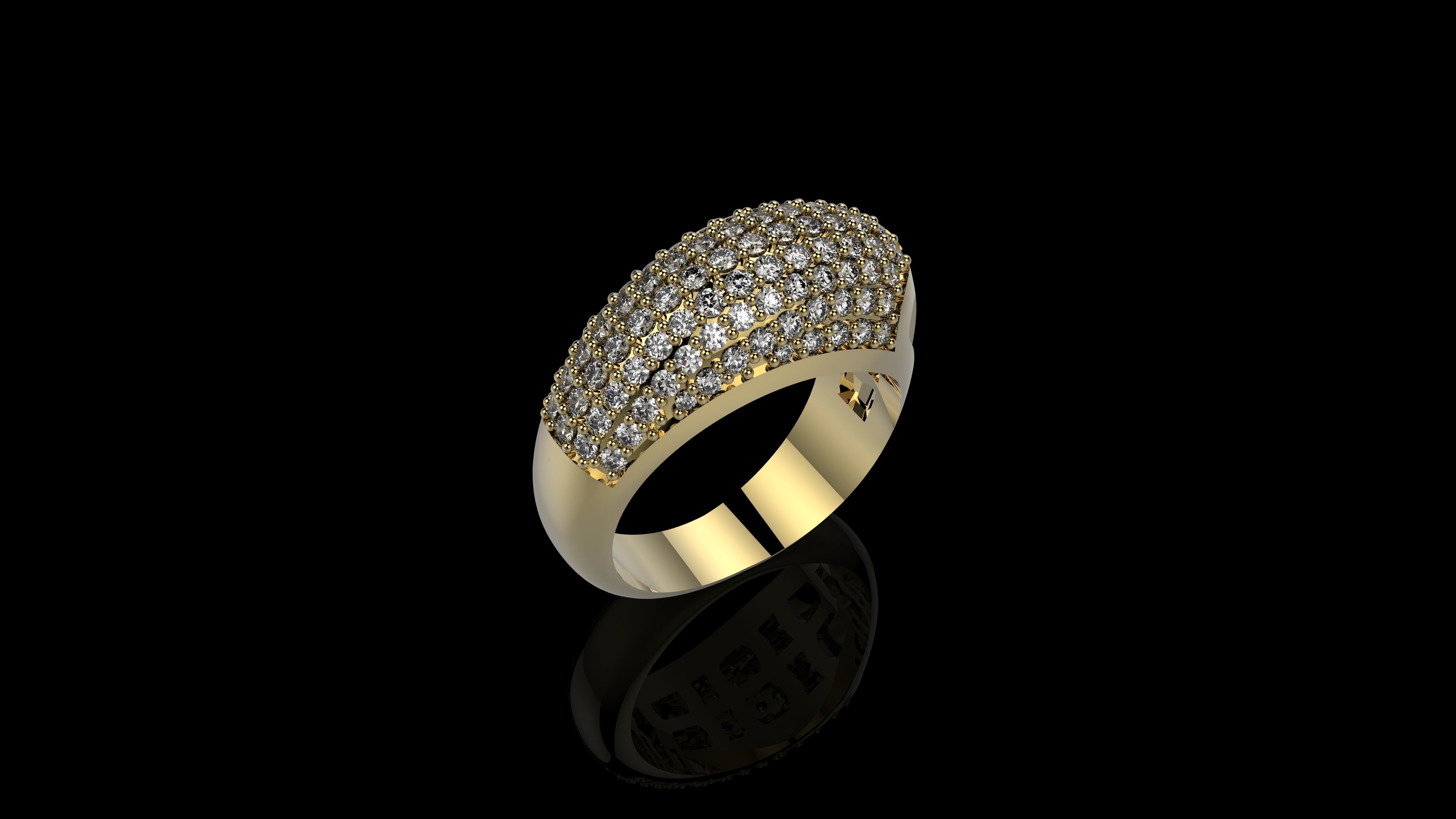 J RINGS N005 3D print model_2