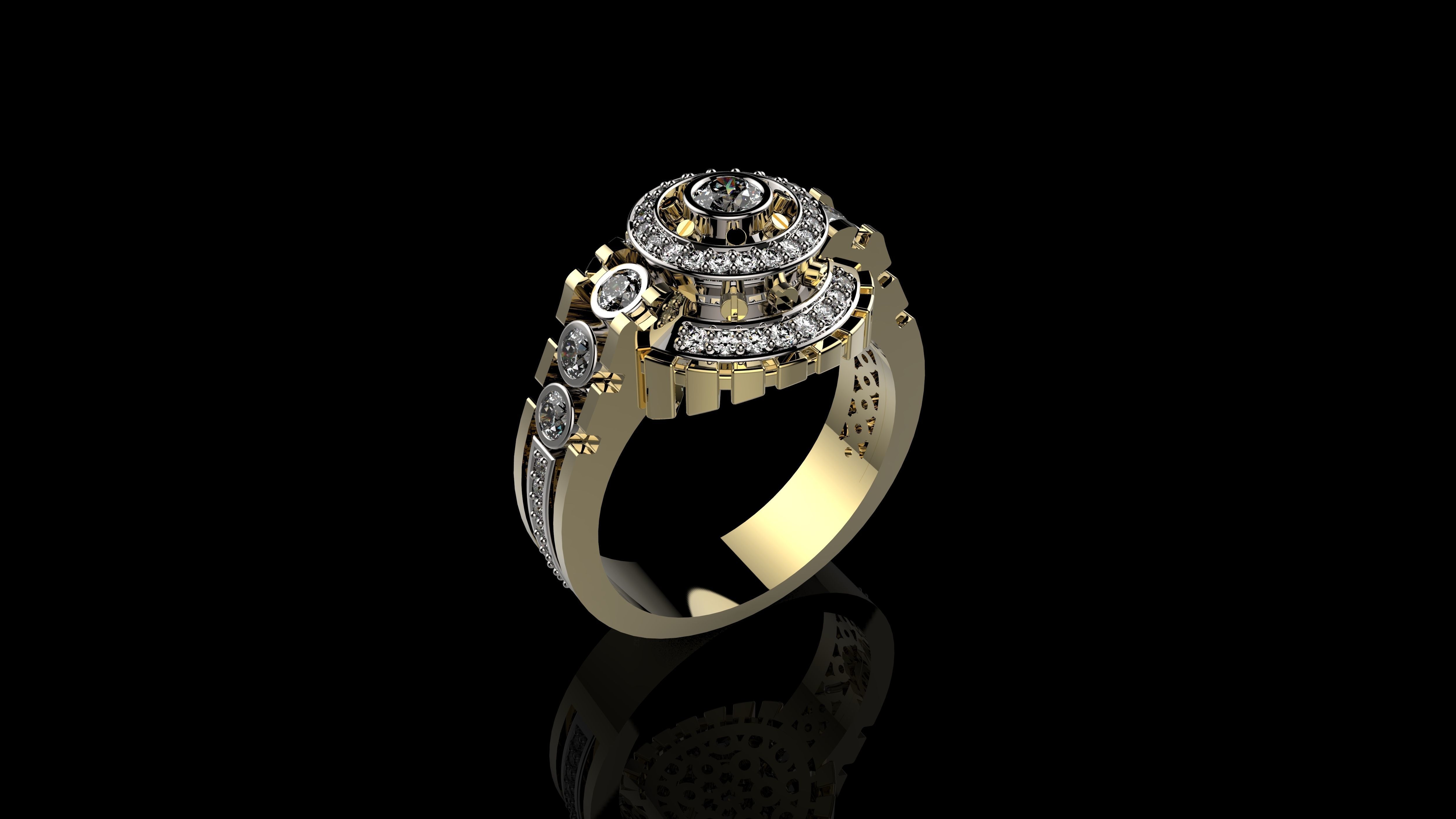 RINGS FOR MEN 01 3D print model_1