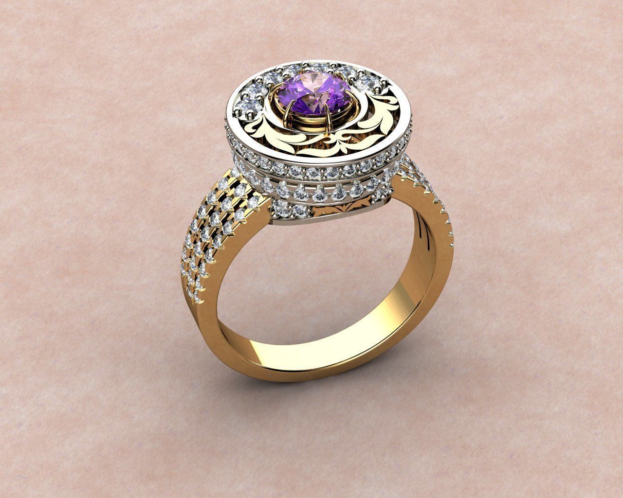 RINGS J 011 3D print model_5