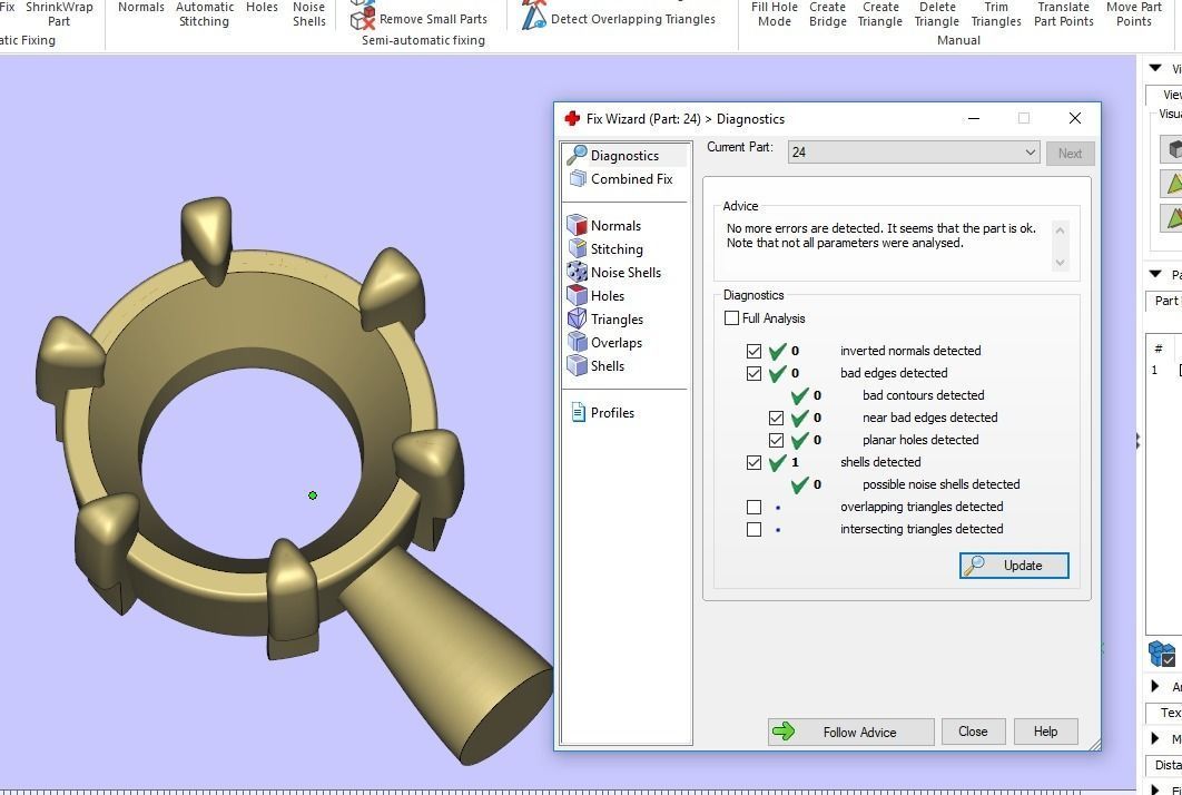 RINGS J 011 3D print model_11