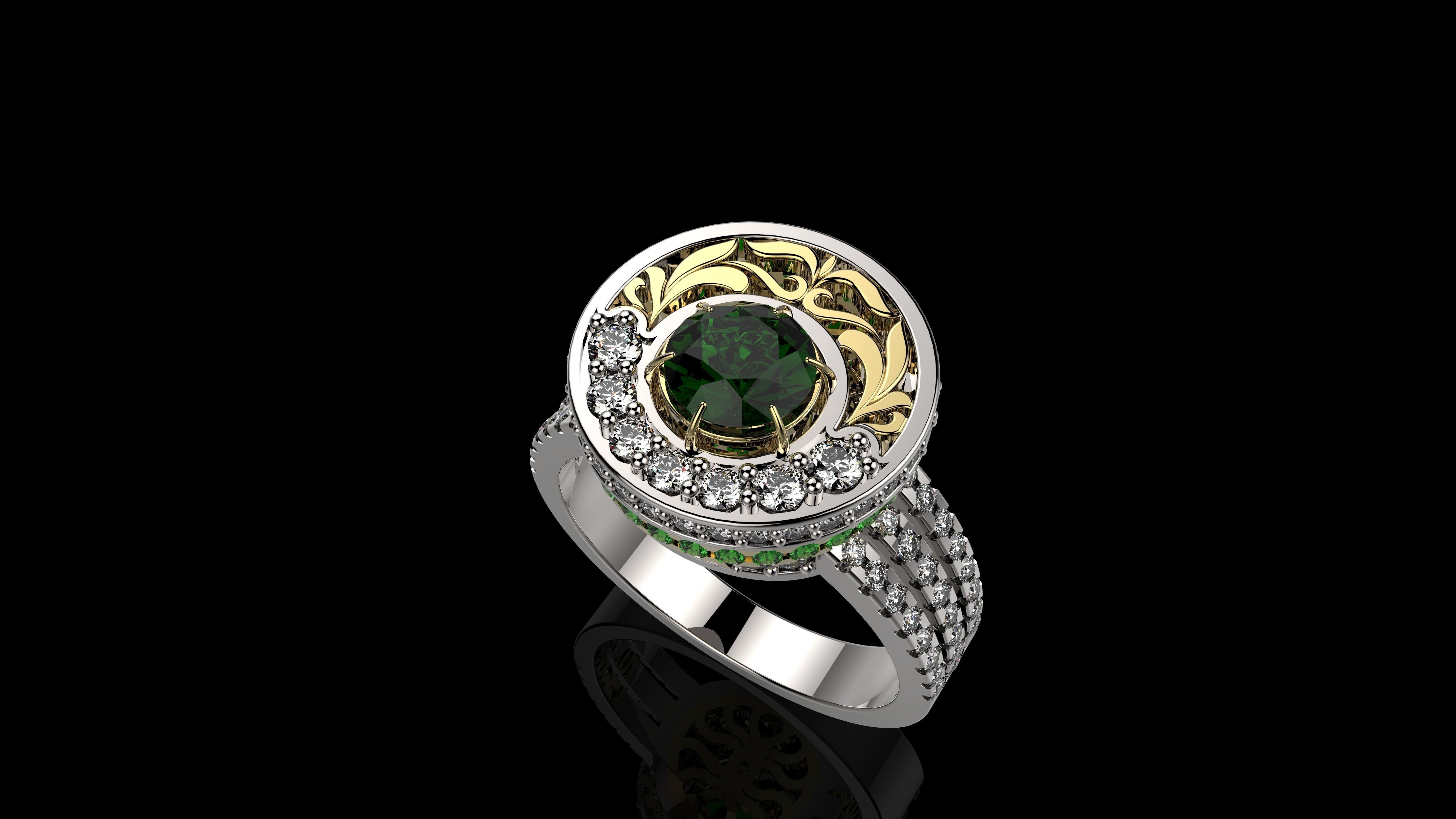 RINGS J 011 3D print model_1