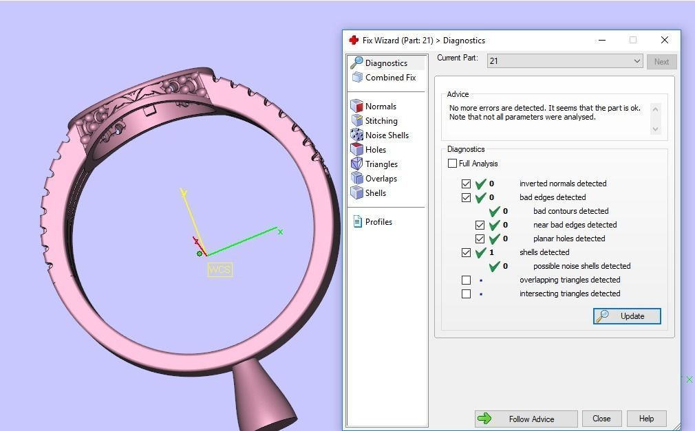 RINGS J 011 3D print model_8