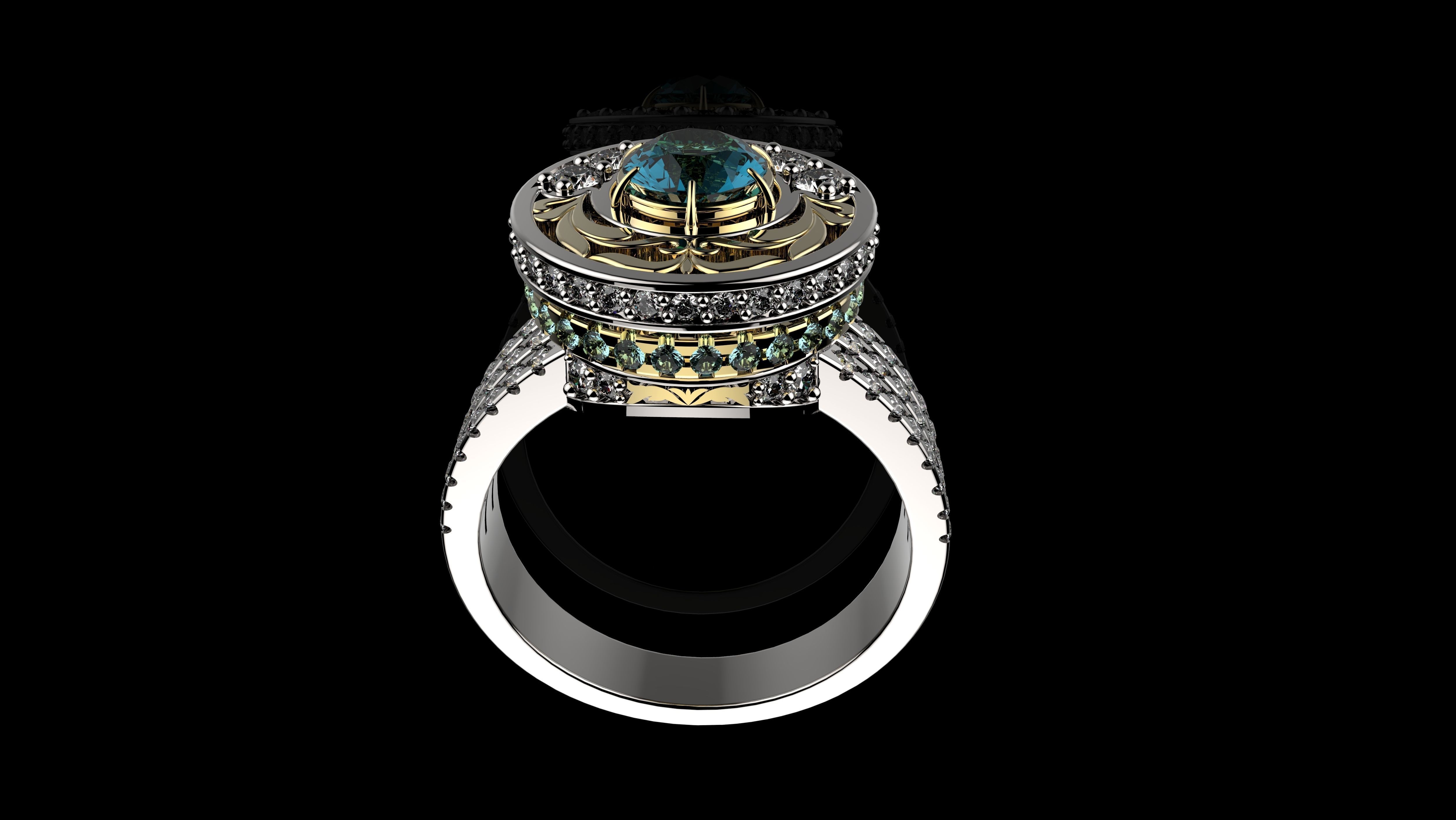RINGS J 011 3D print model_2