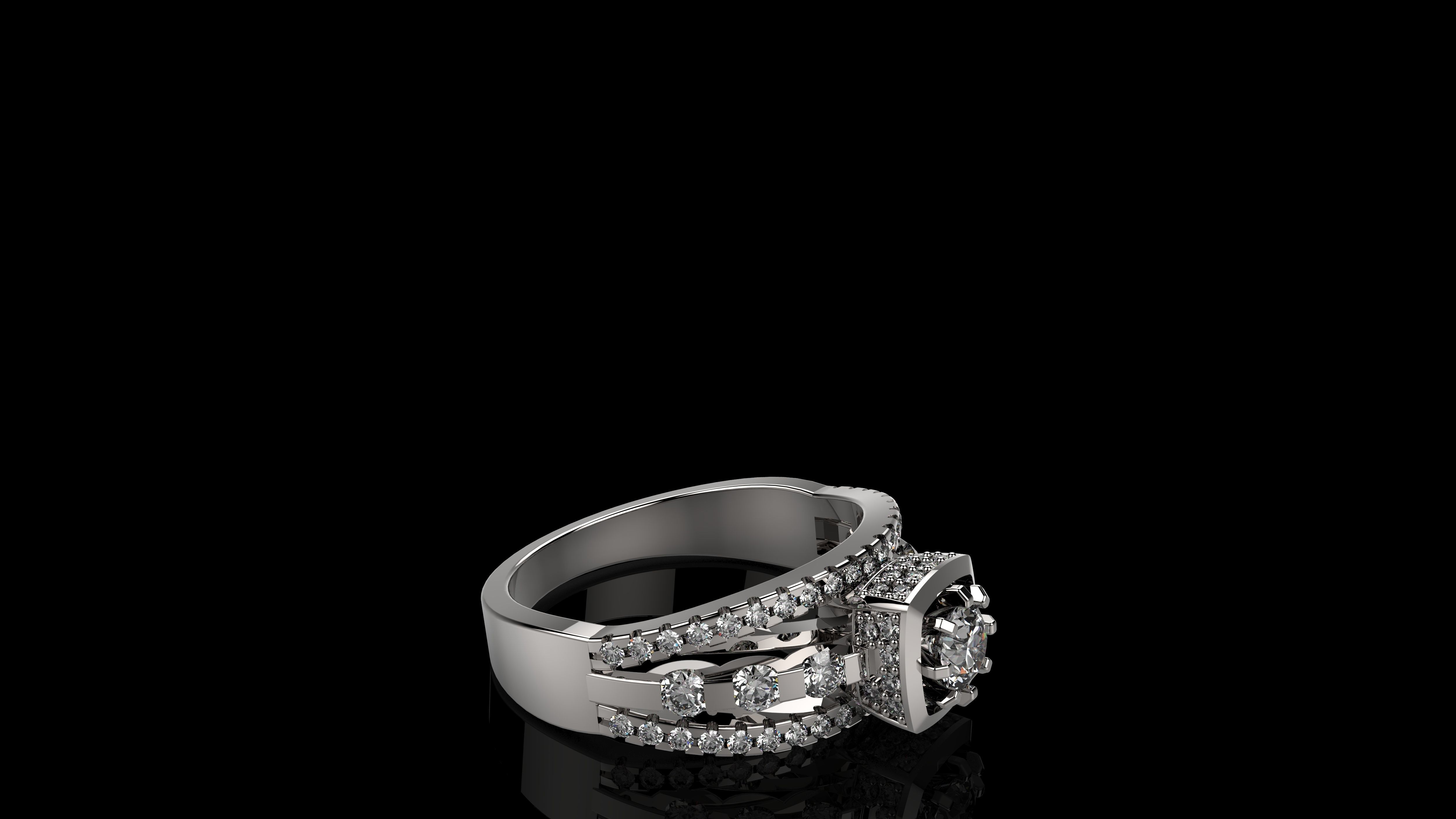 RINGS J011 3D print model_2