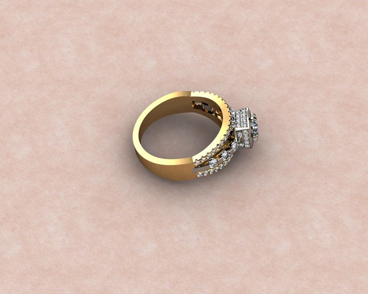 RINGS J011 3D print model_6