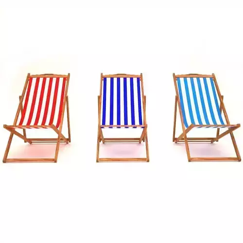 Beach chair 3D model