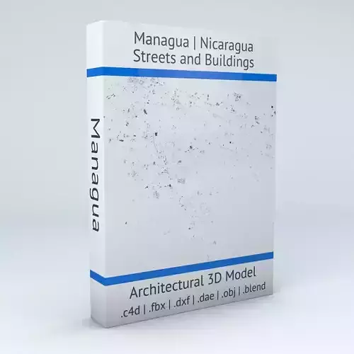 Managua Streets and Buildings