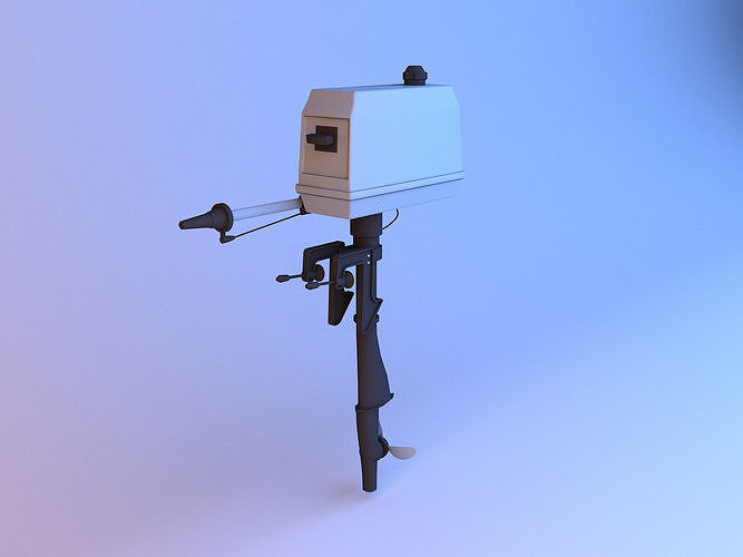 Boat Engine Motor 3D model