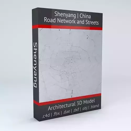 Shenyang Road Network and Streets