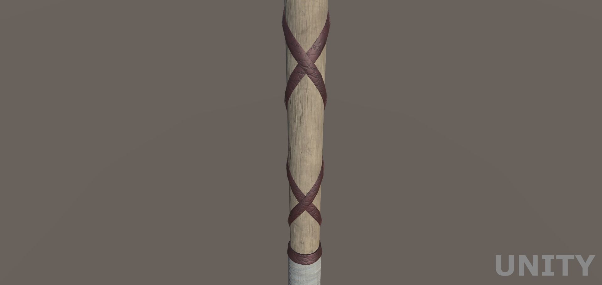 Barbarian Battle Axe Low-poly 3D model_14
