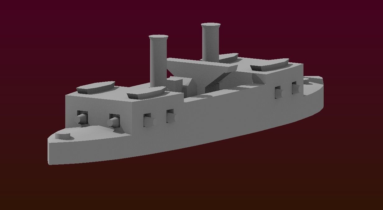 Brazilian Ironclad Cabral 3D print model_16