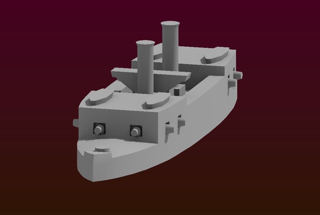 Brazilian Ironclad Cabral 3D print model_19