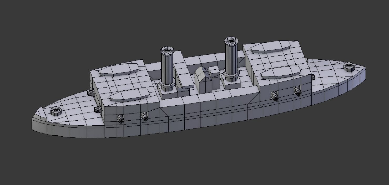 Brazilian Ironclad Cabral 3D print model_22